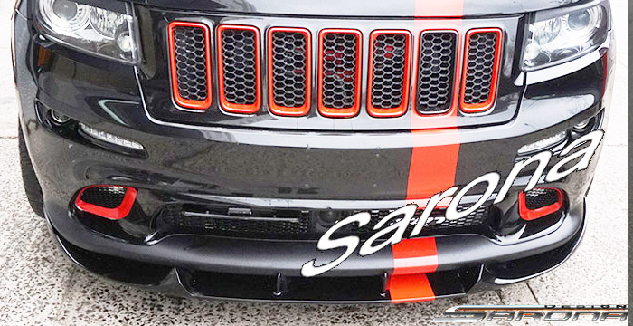Custom Jeep Grand Cherokee  SUV/SAV/Crossover Front Lip/Splitter (2011 - 2016) - $650.00 (Part #JP-004-FA)
